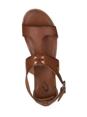 Olukai Pouli Koa Leather Sandals